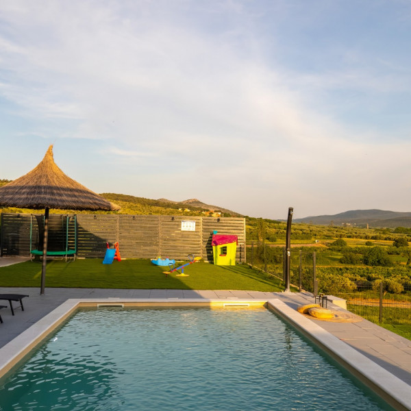 Villa AURANA , Villa La Vrana & Aurana mit beheizten Pools in Vrana, Dalmatien, Kroatien Vrana