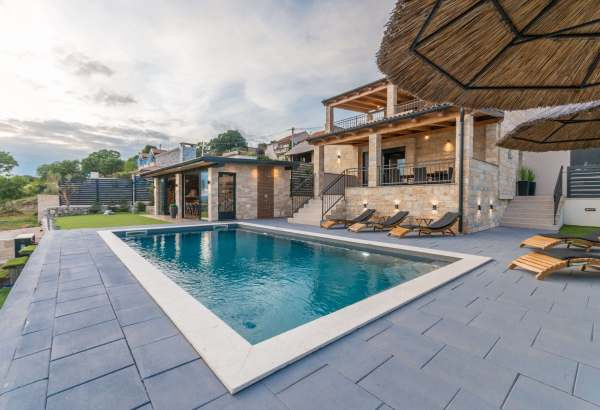 Villa La Vrana Au&szlig;en, Villa La Vrana & Aurana mit beheizten Pools in Vrana, Dalmatien, Kroatien Vrana