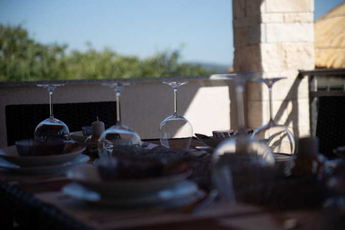 Villa Aurana Innere, Villa La Vrana & Aurana mit beheizten Pools in Vrana, Dalmatien, Kroatien Vrana