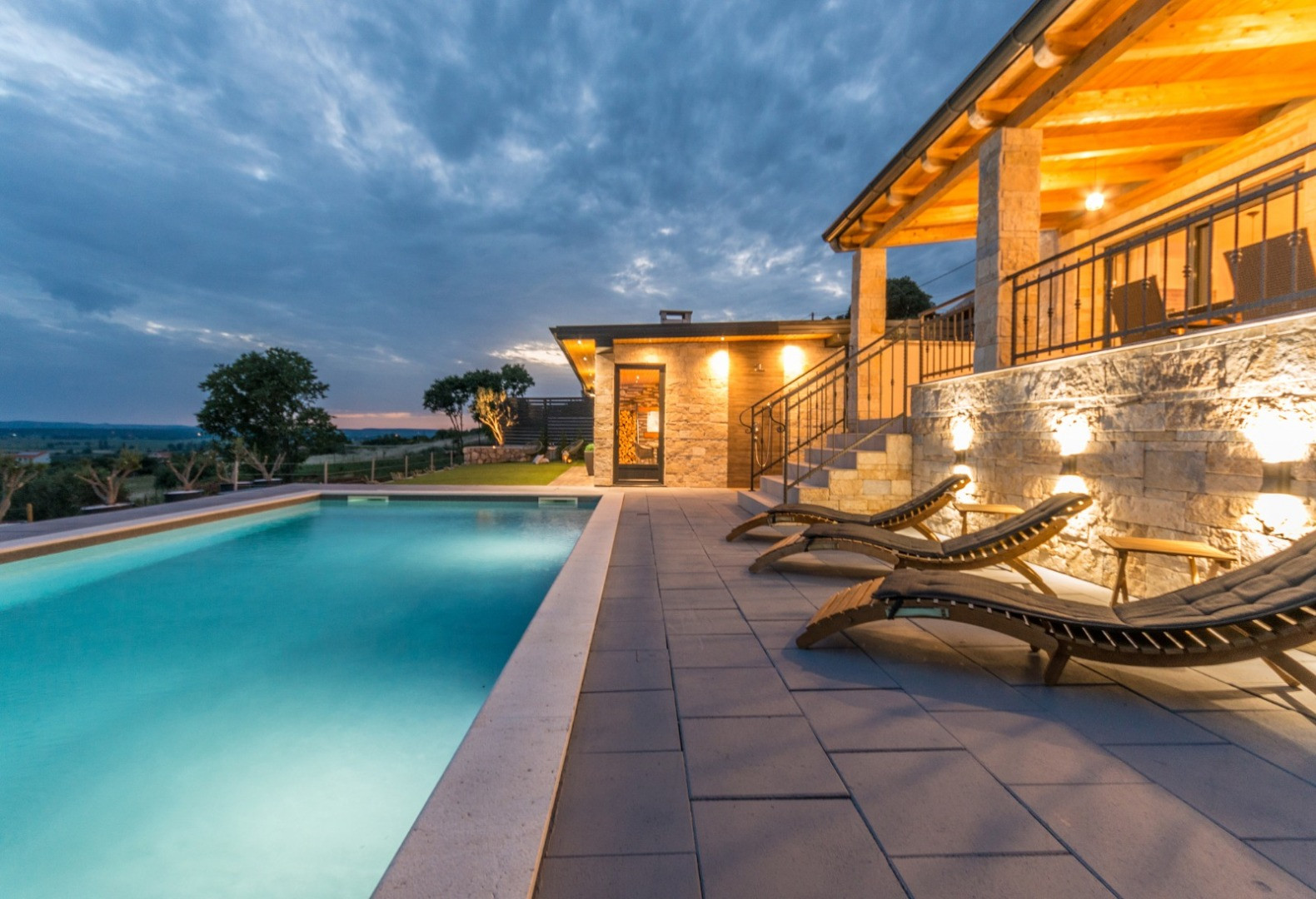 Villa La Vrana & Aurana - A perfect combination of comfort and nature, Villa La Vrana & Aurana with heated pools in Vrana, Dalmatia, Croatia Vrana